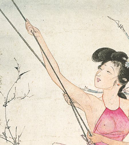 麻城-胡也佛的仕女画和最知名的金瓶梅秘戏图